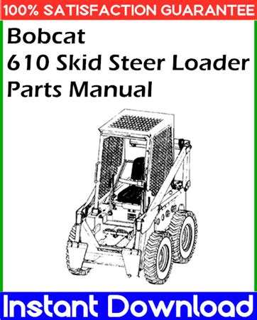 bobcat skid steer 610 manual pdf|bobcat 610 for sale craigslist.